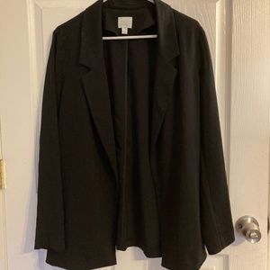 gently worn women's 14th & Union lightweight black blazer L